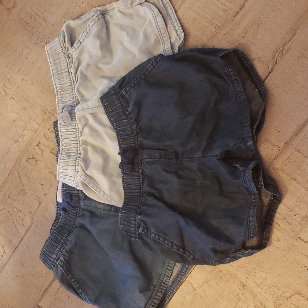 Lot of girls jean shorts